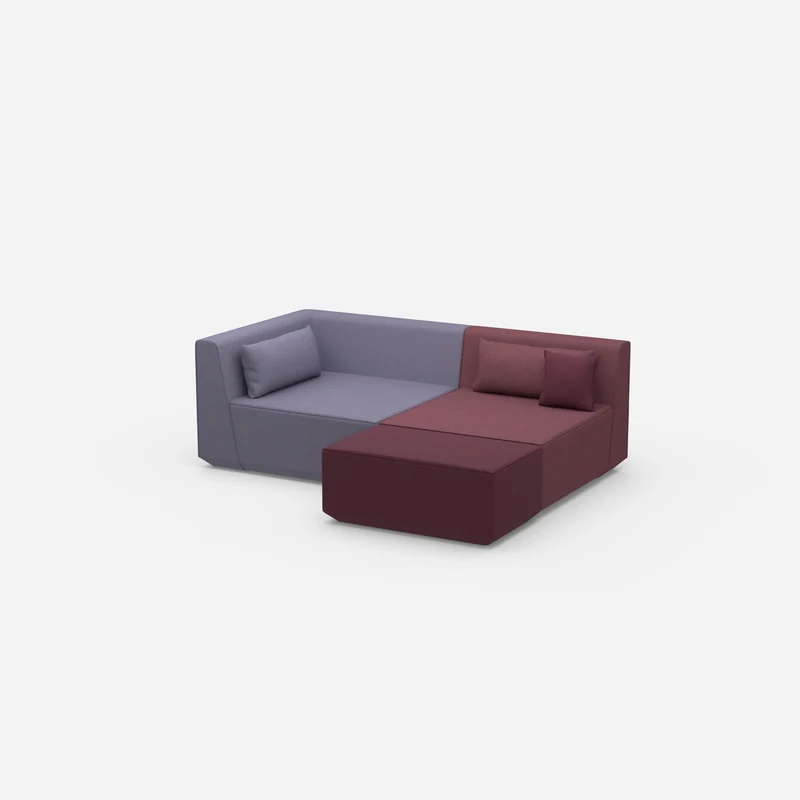 Tiefe Eckcouch