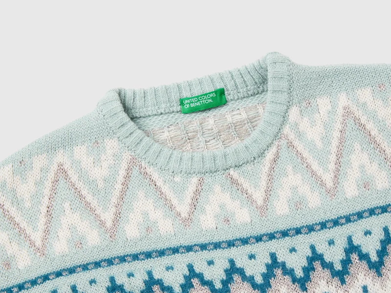 Jacquard-Pullover