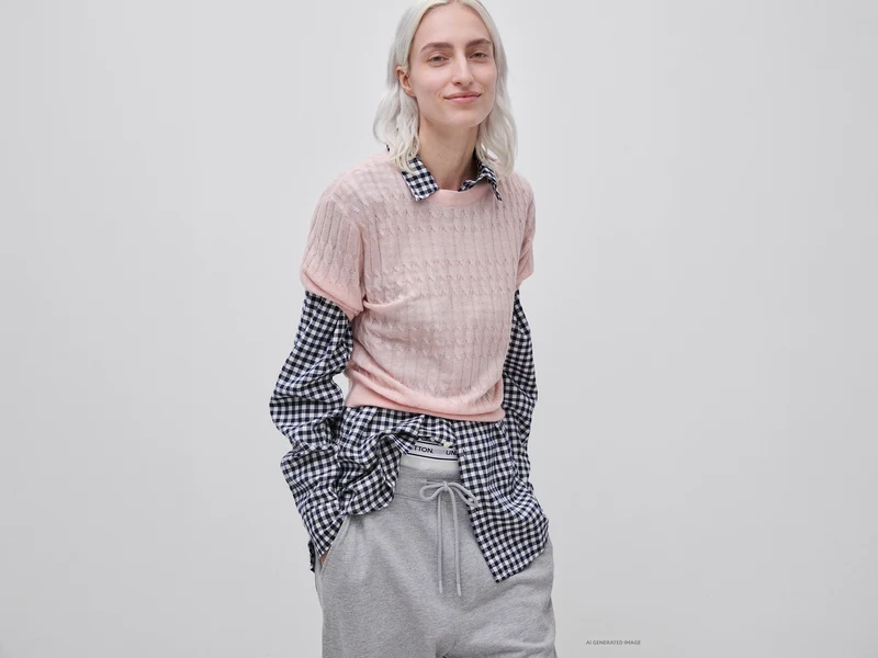 Ultraleichter Zopfstrickpullover aus Wollmischung