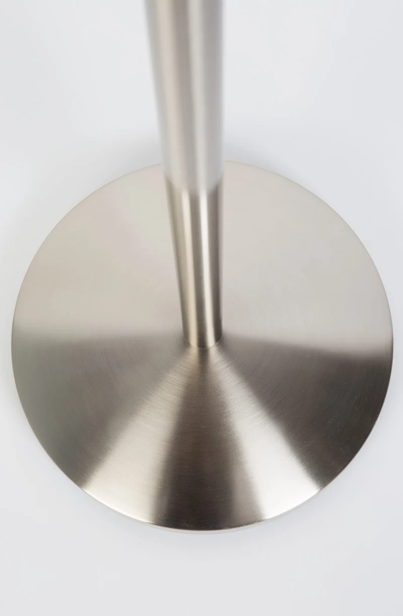 Garderobenständer HOOKED Satin Nickel mit 8 Haken