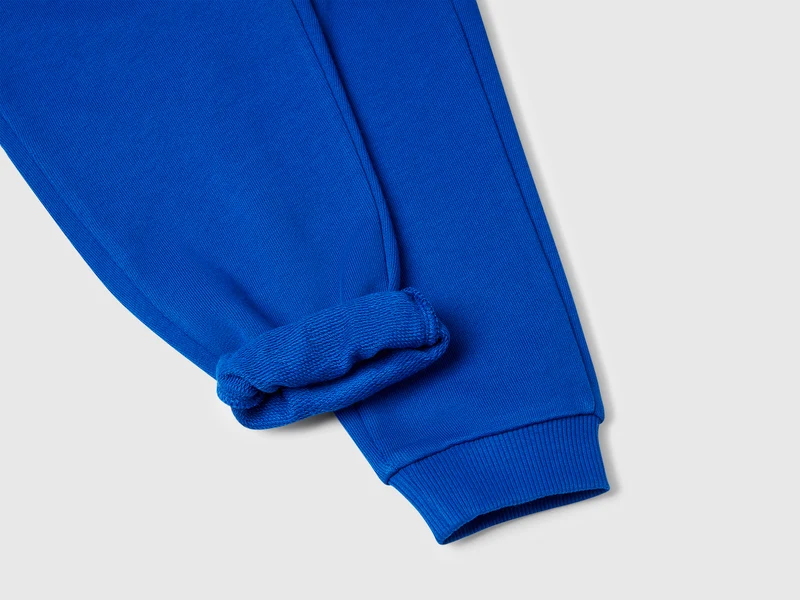 Baumwollhose mit Logo