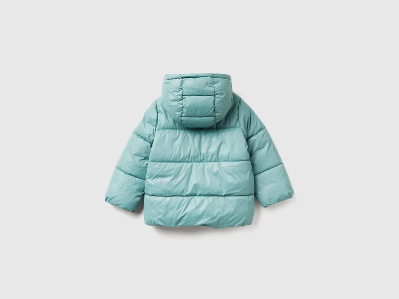 Nylonjacke mit Kapuze
