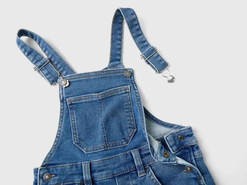 Jeanslatzhose