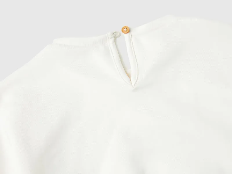Sweatshirt mit Katzendruck