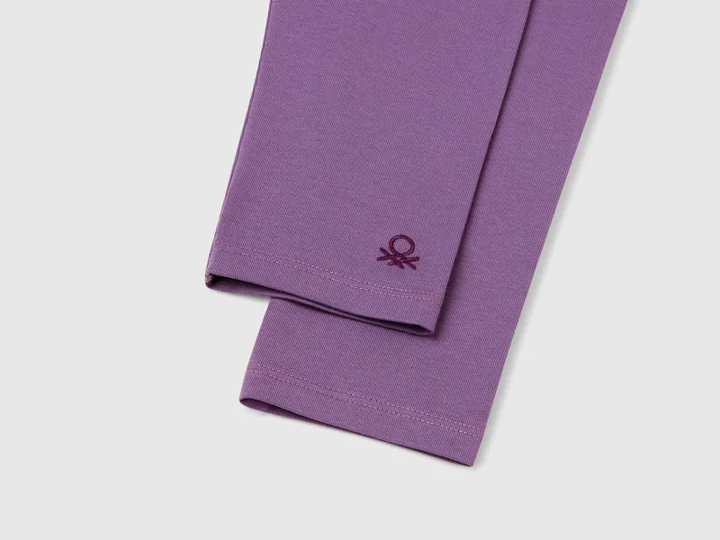Leggings aus elastischer Baumwolle