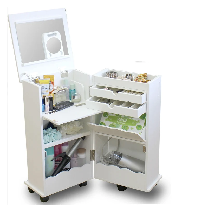 Schminktisch mit großem Stauraum