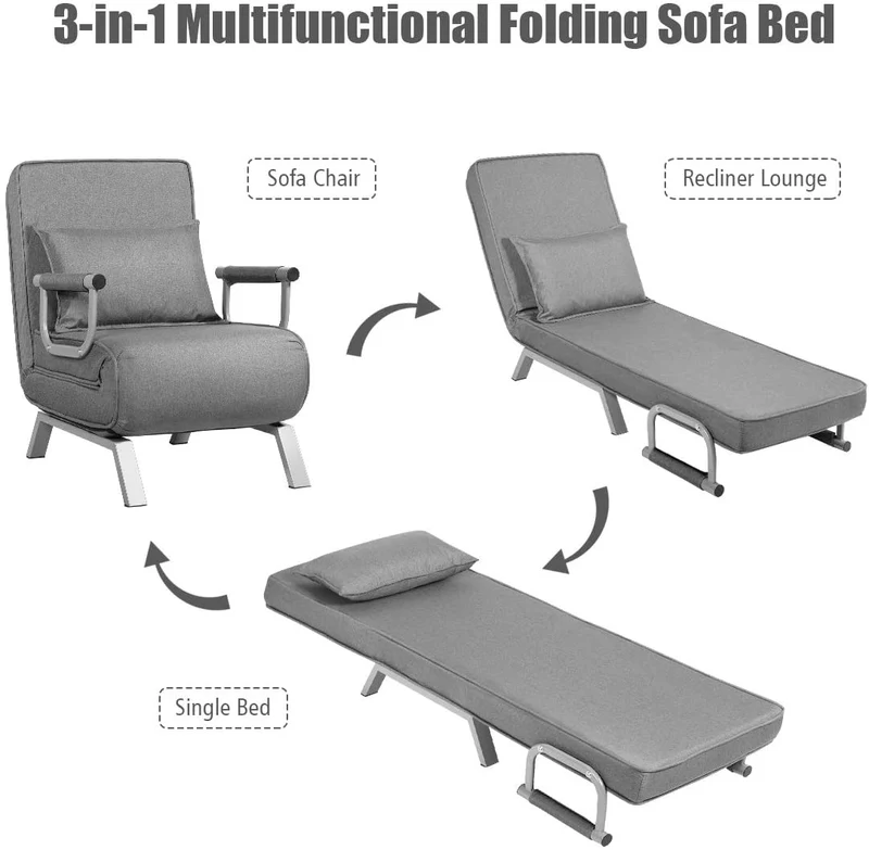 3-in-1-Multifunktions-Klappschlafsofa