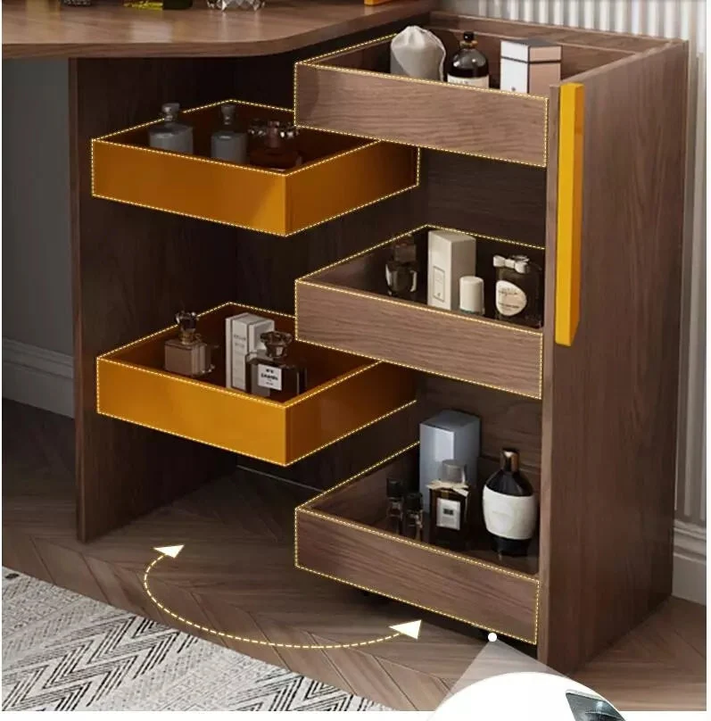 Eck-Make-up-Schminktisch