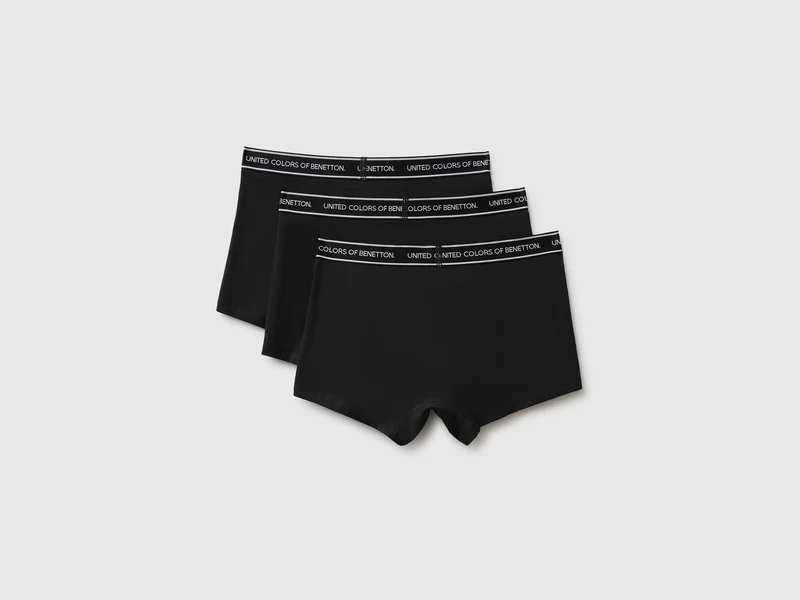 Dreier-Set Boxershorts mit Logo-Gummizug