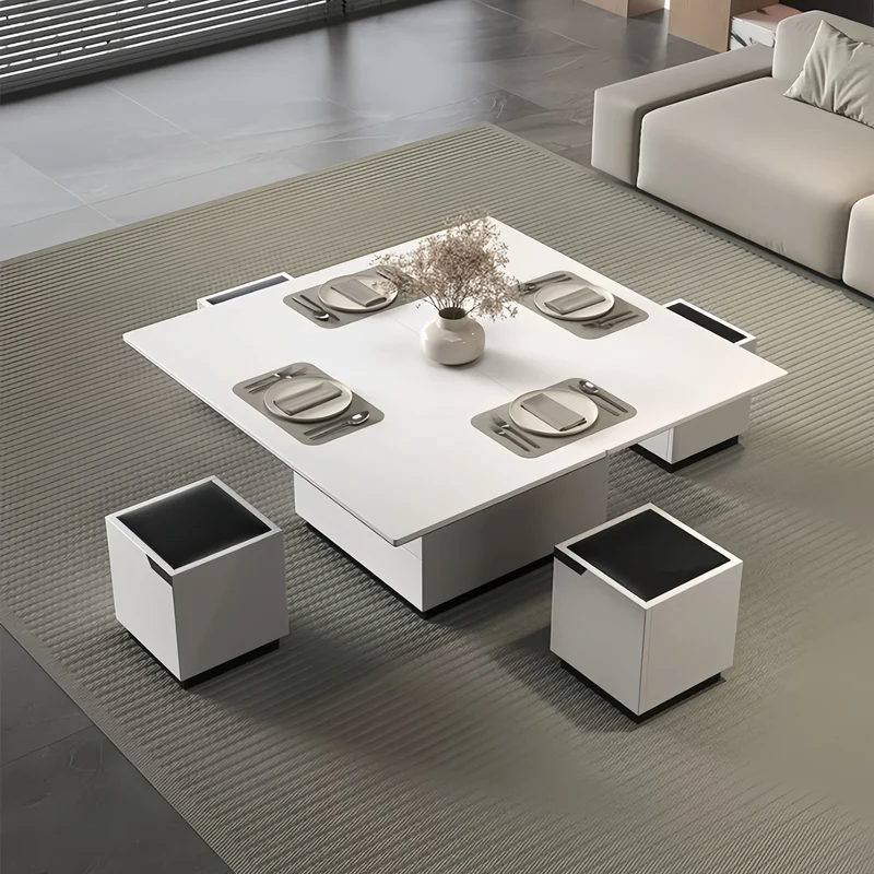 3-in-1-Multifunktions-Couchtisch mit platzsparendem Design