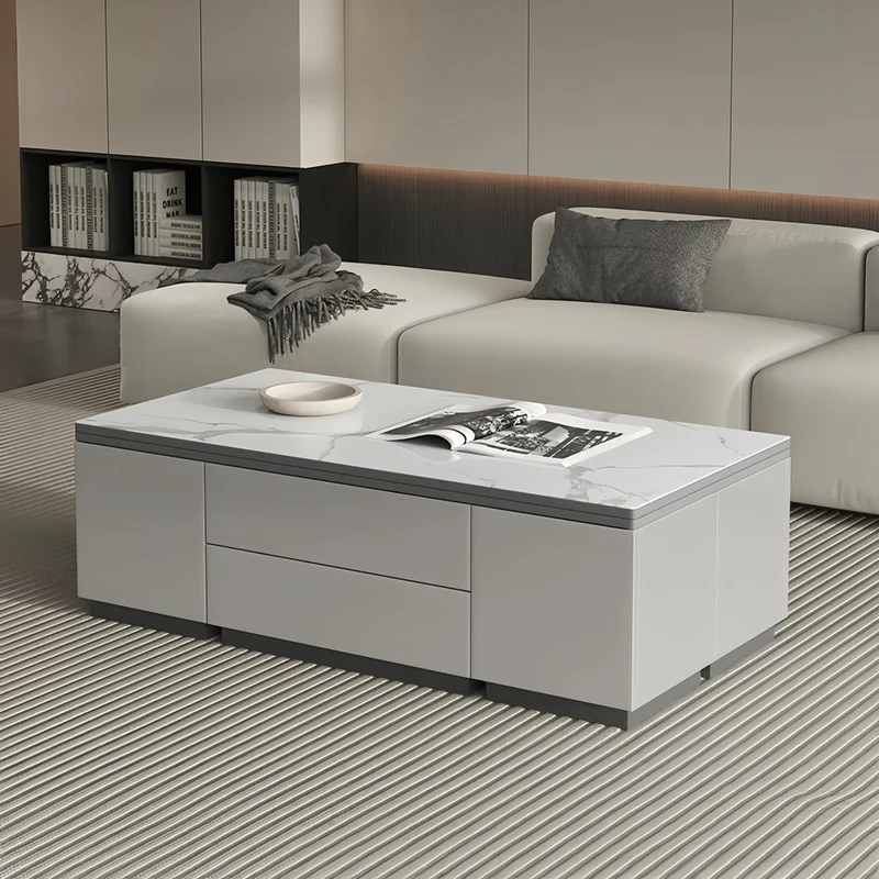 3-in-1-Multifunktions-Couchtisch mit platzsparendem Design
