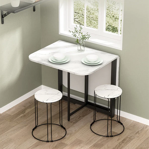 Double Drop Leaf Platzsparender Klapptisch