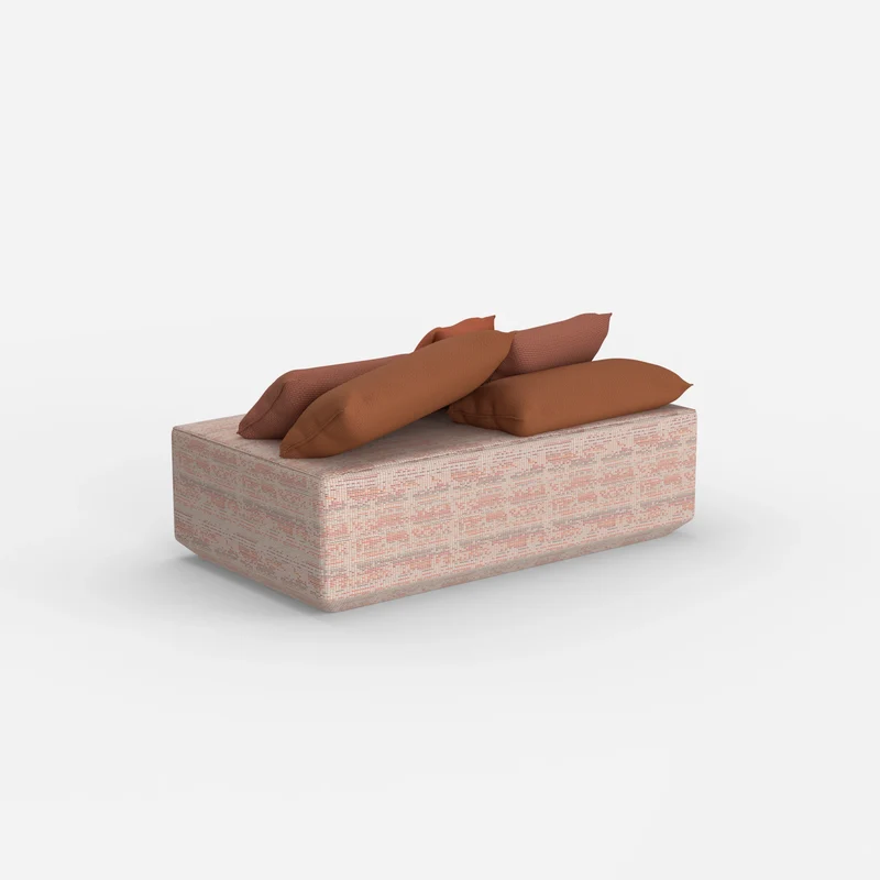 Modularer Sitzpouf