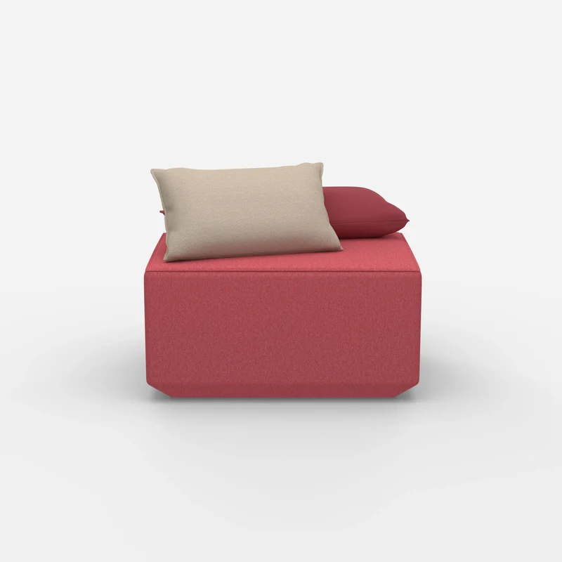 Pouf in Rosa
