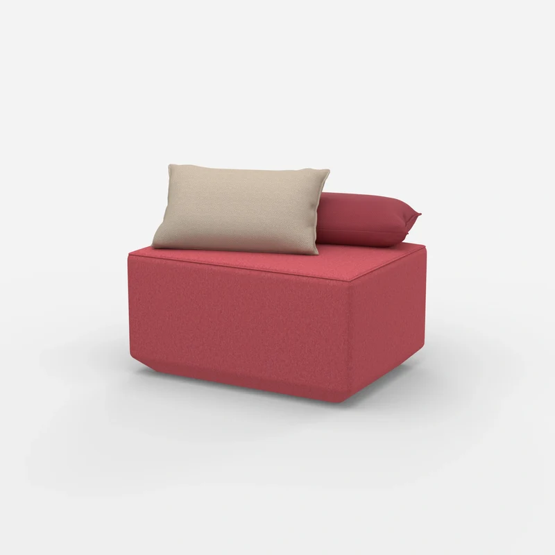 Pouf in Rosa