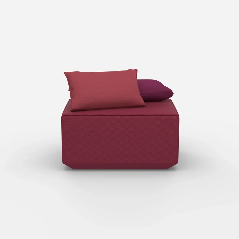 Pouf in Rosa