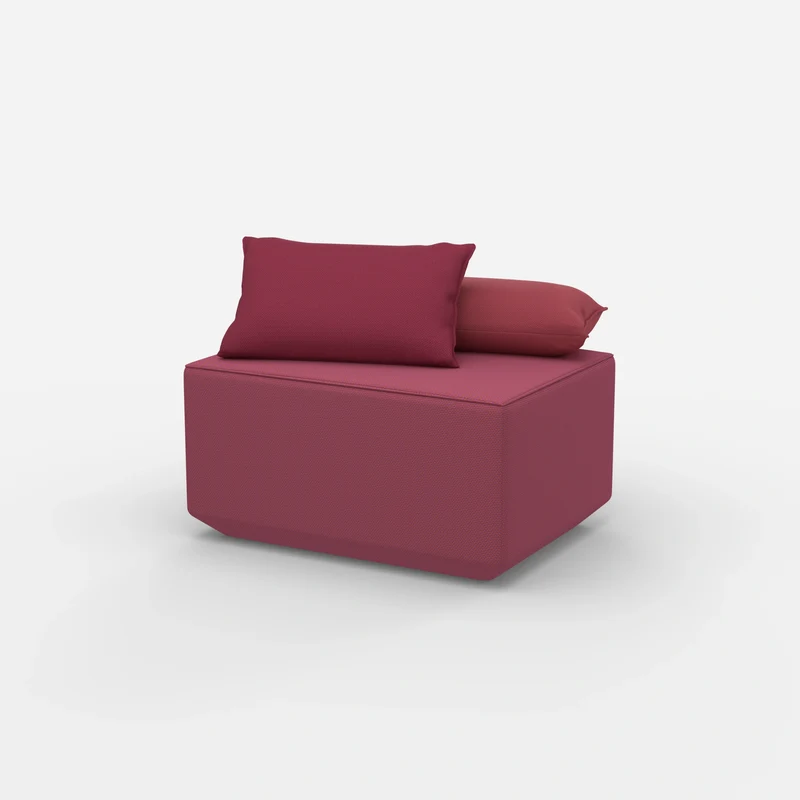 Pouf in Rosa