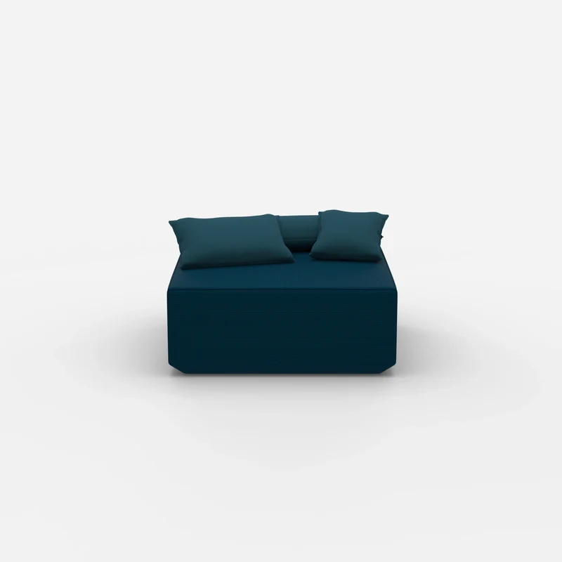 Sitzpouf petrol