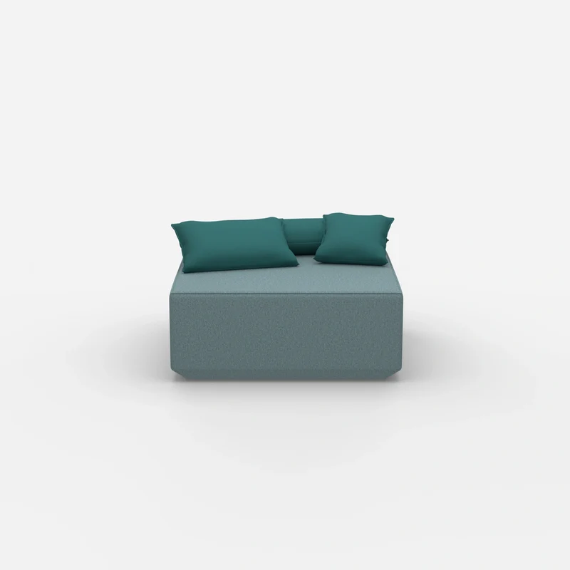 Sitzpouf petrol