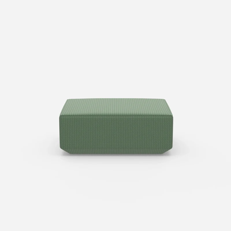 Pouf in Grün