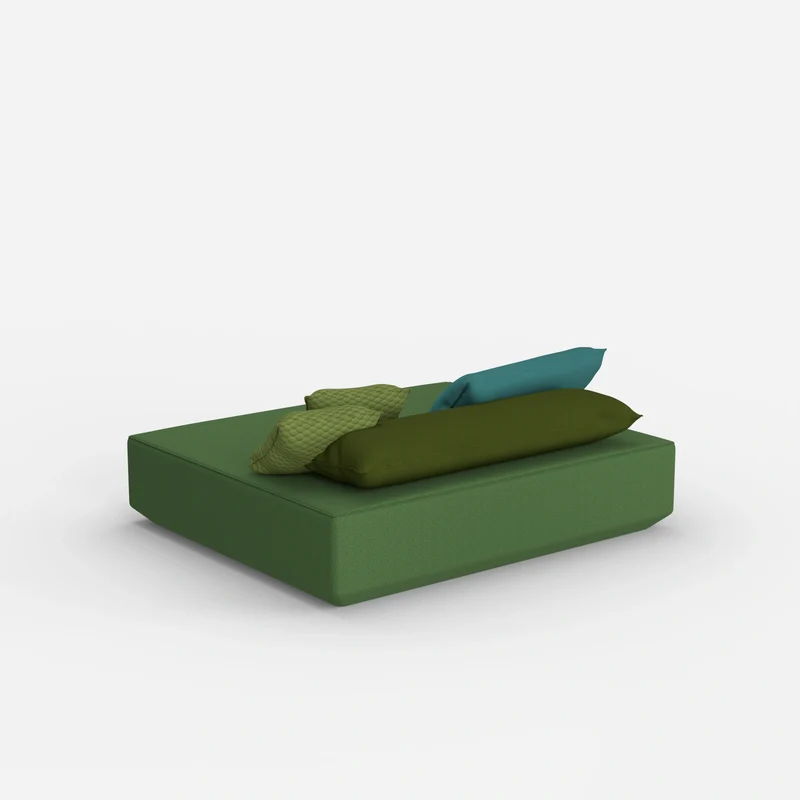 Großes Sitzpouf Modul