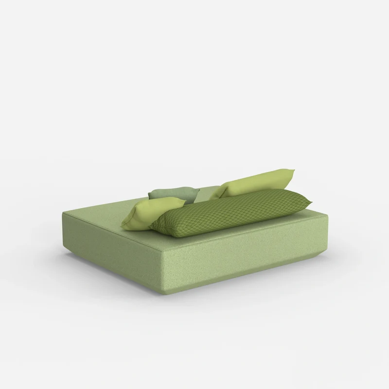 Großes Sitzpouf Modul