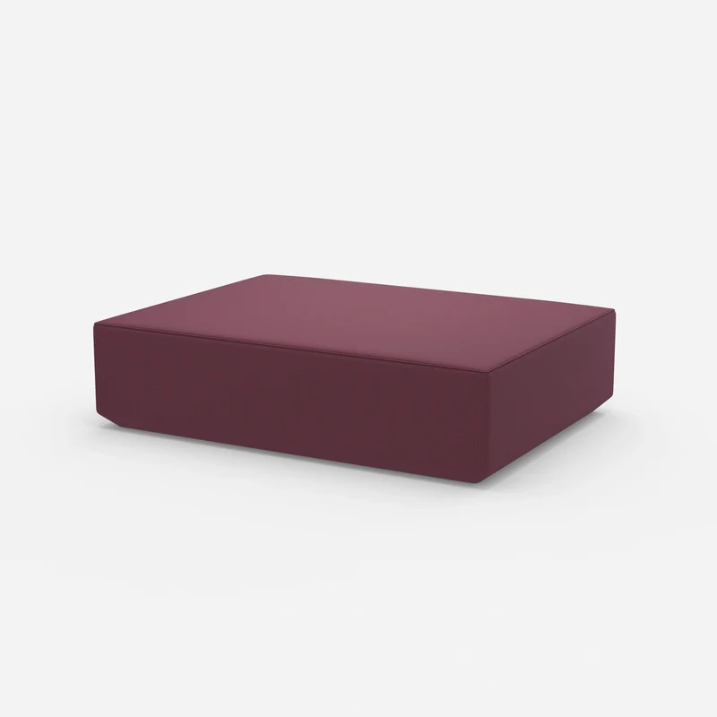 Großer moderner Pouf 160 cm breit