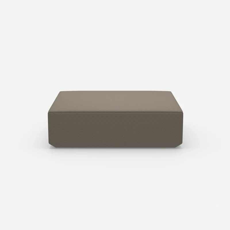 Moderner großer Pouf