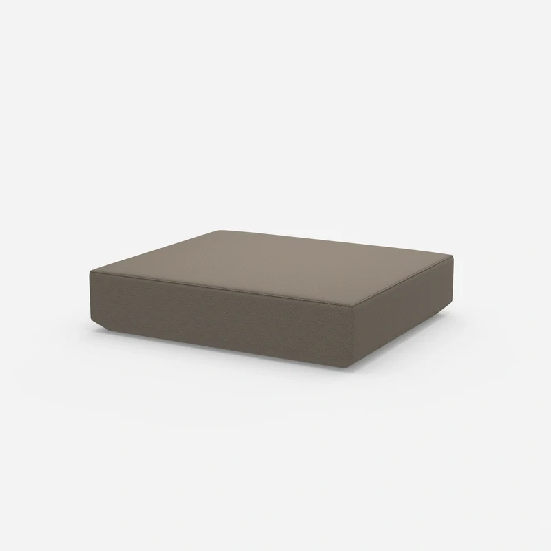 Großer moderner Pouf