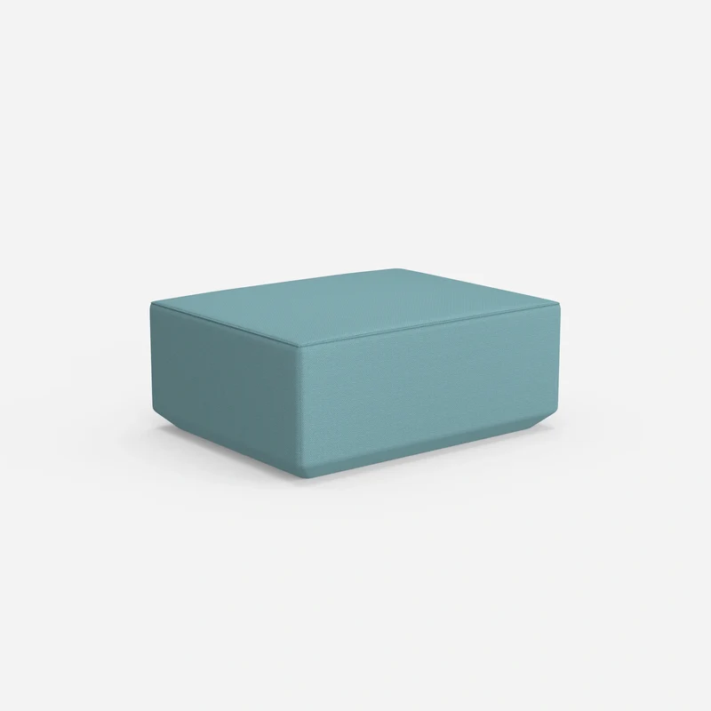 Pouf blau
