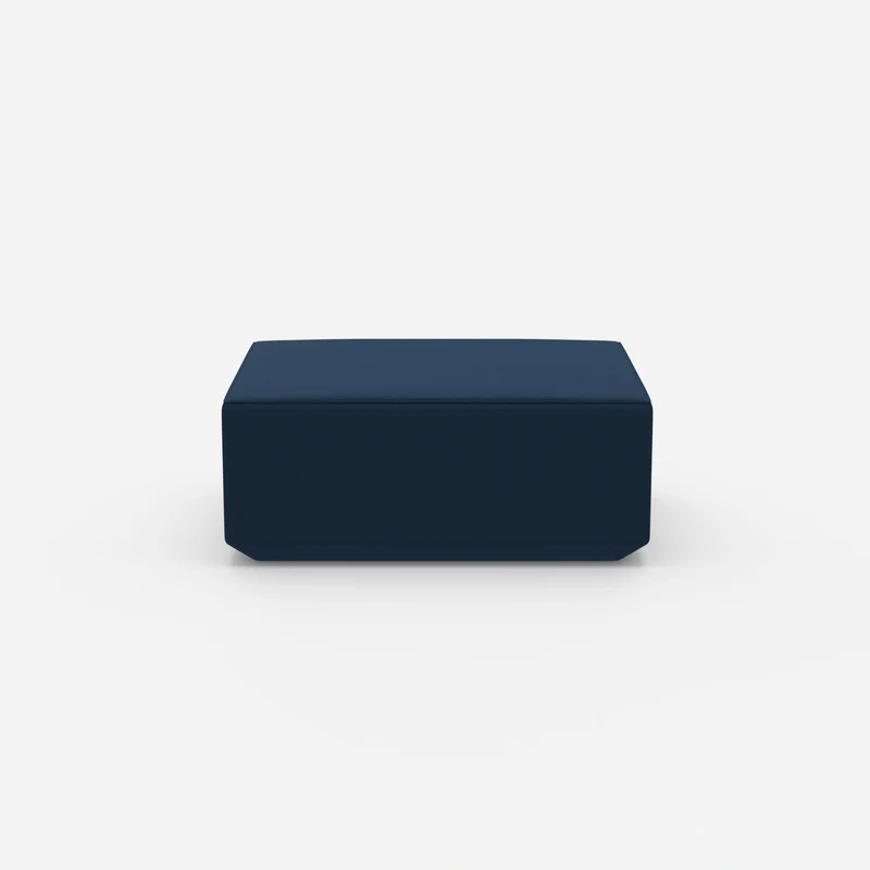 Pouf blau