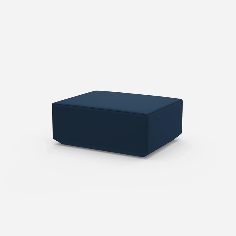 Pouf blau