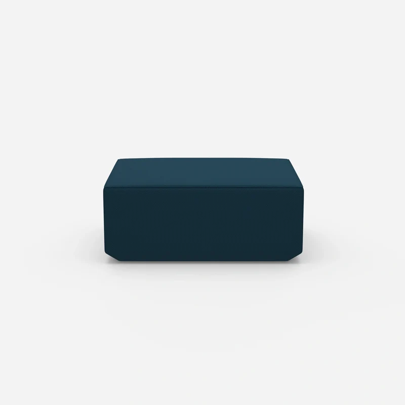 Pouf blau