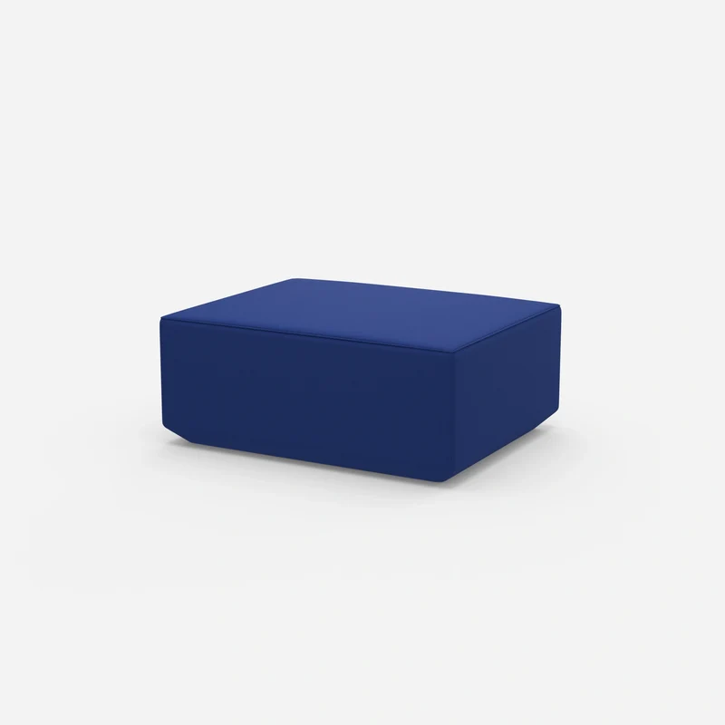 Pouf blau