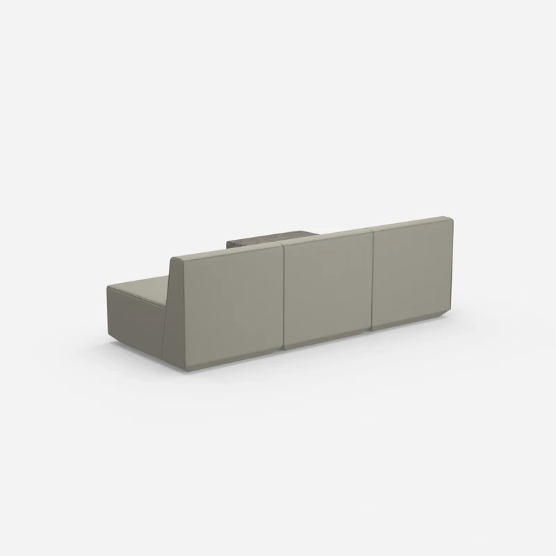 Graues Sofa 3 Sitzer