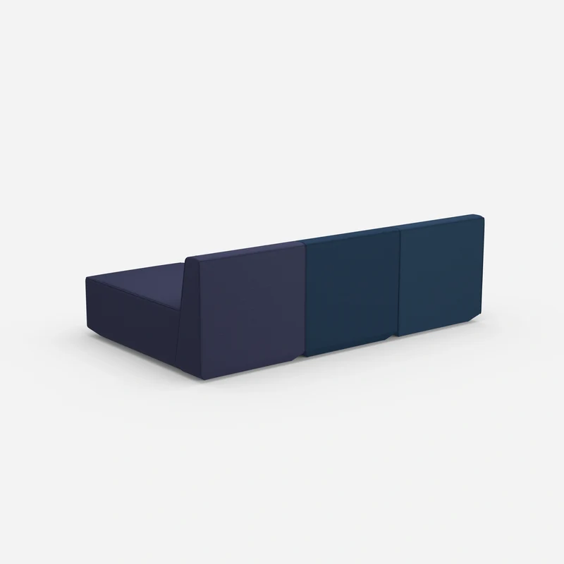 3er Sofa mit Recamiere