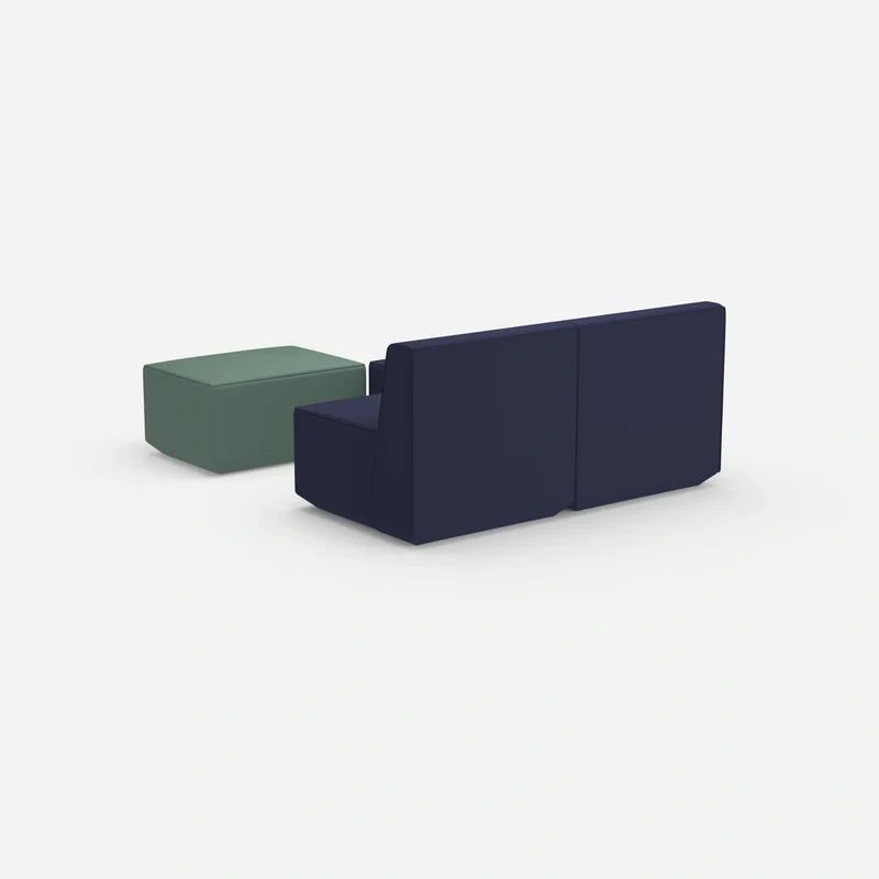 Zweisitzer modulares Sofa mit Funktion