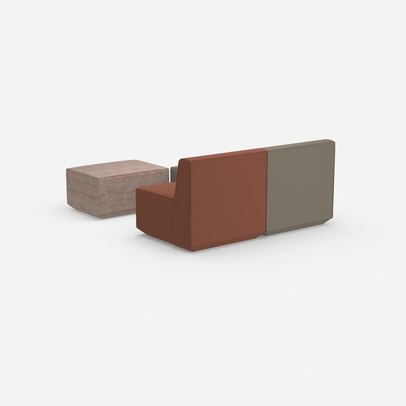Zweisitzer modulares Sofa mit Funktion