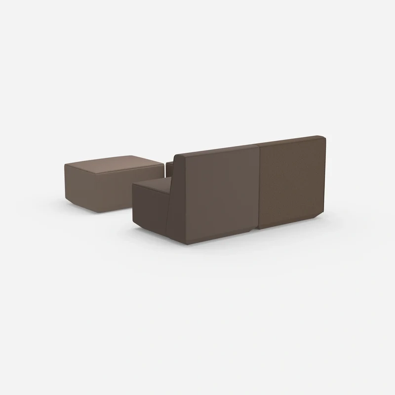 Zweisitzer modulares Sofa mit Funktion