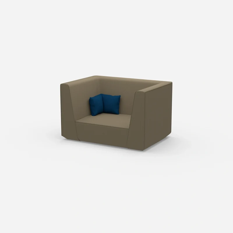 Modernes Zweisitzer Modulsofa