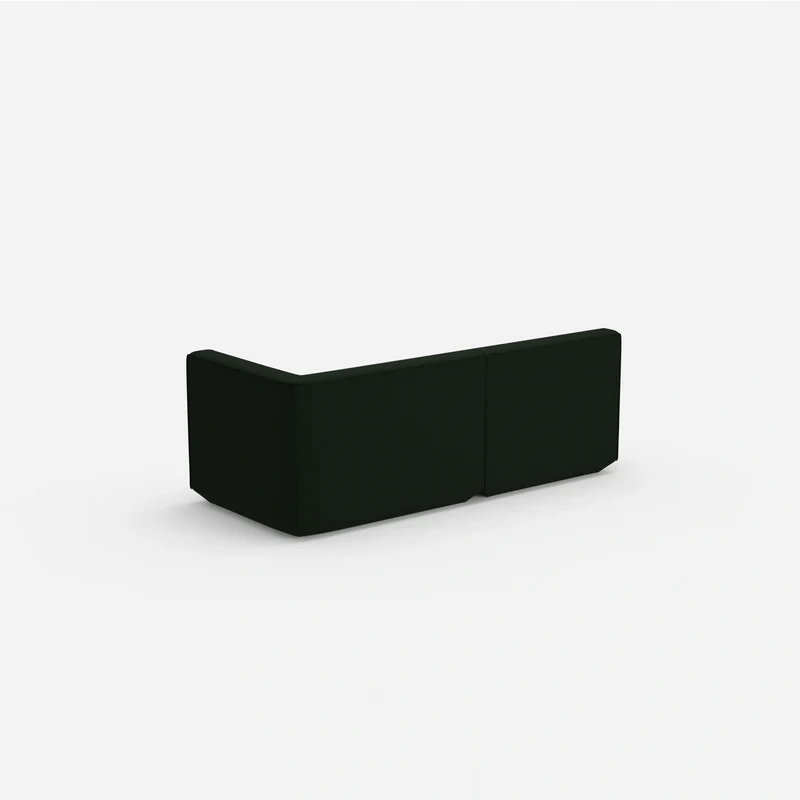 Sofa Zweisitzer grün 180 cm breit