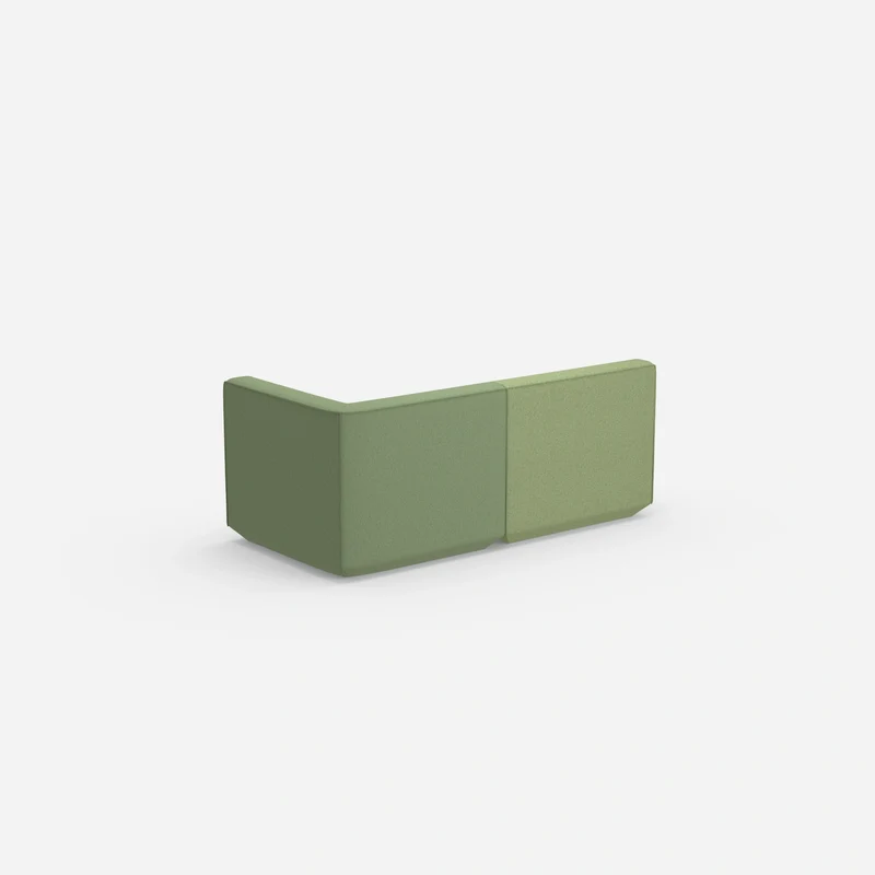 2 Sitzer Sofa grün