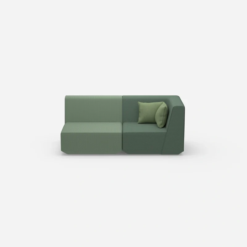 2 Sitzer Sofa grün