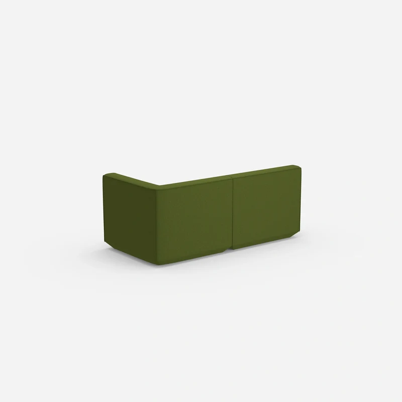 2 Sitzer Sofa grün