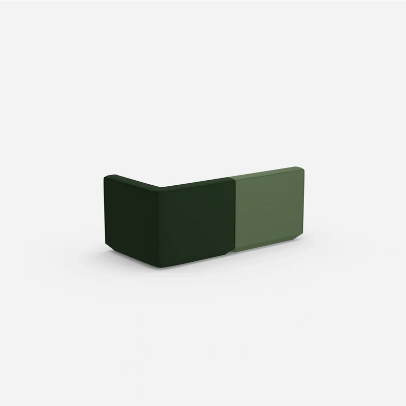 2 Sitzer Sofa grün