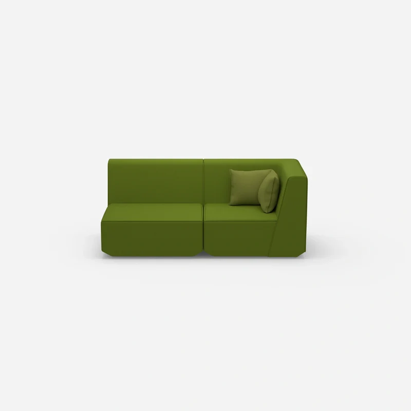 2 Sitzer Sofa grün