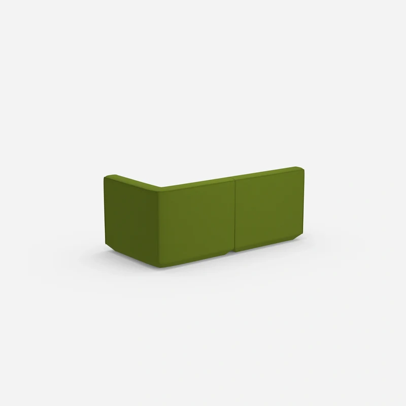 2 Sitzer Sofa grün