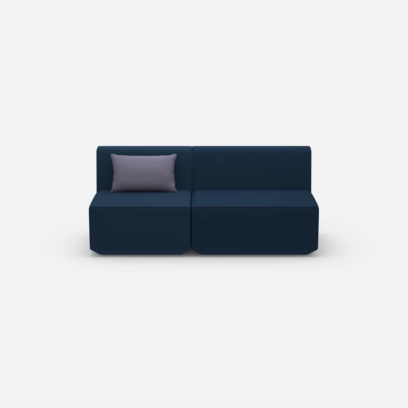 Modulares Sofa ohne Armlehne