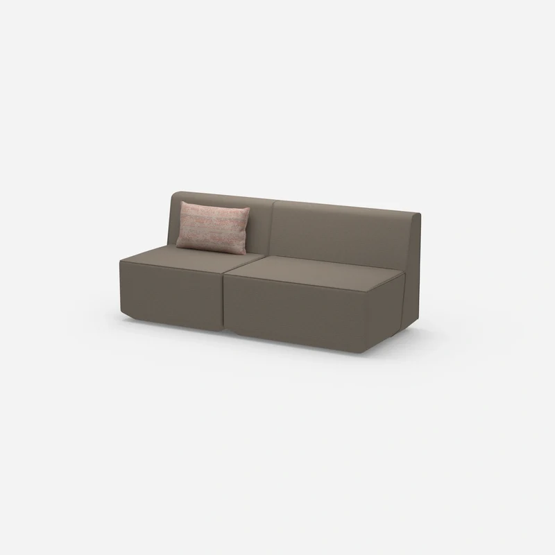 Modulares Sofa ohne Armlehne