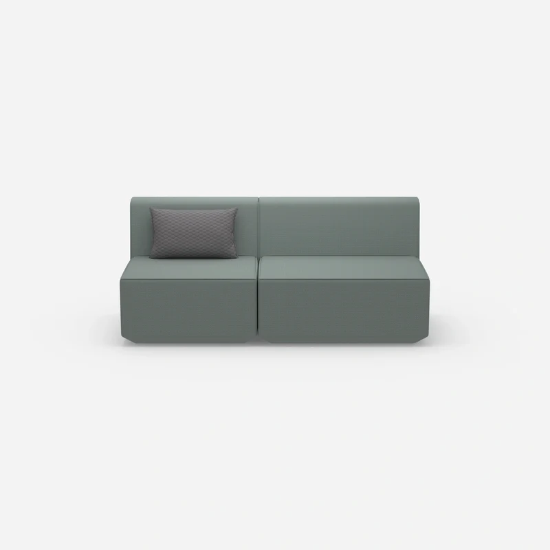 Modulares Sofa ohne Armlehne